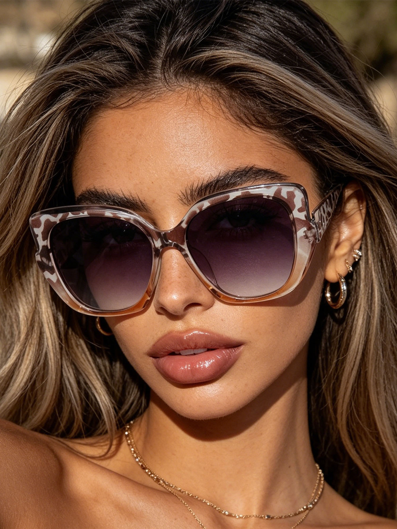 Streetwear Brand Cat - 1Pc Lunettes de soleil tendance pour