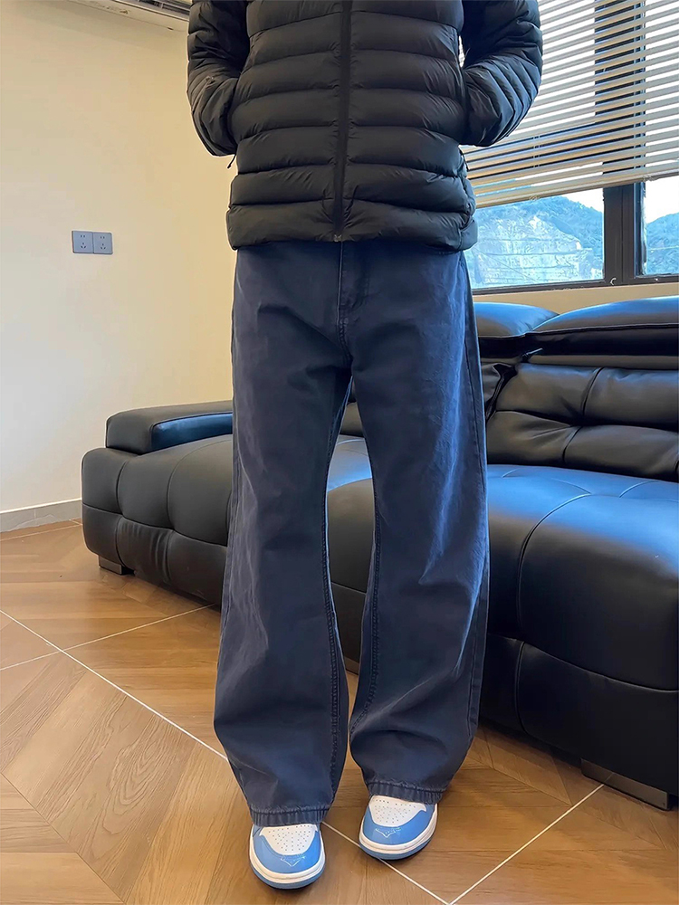 Streetwear Brand Jeans - Cleanfit French Work Blue Jeans pour