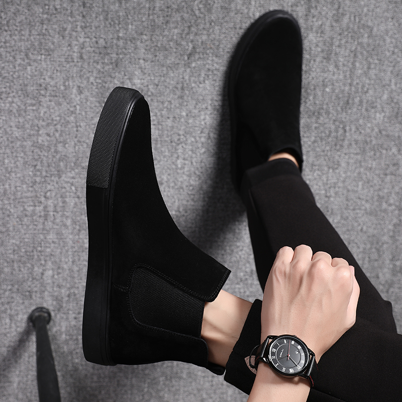 Streetwear Brand Famous - Bottes Chelsea décontractées pour hommes de