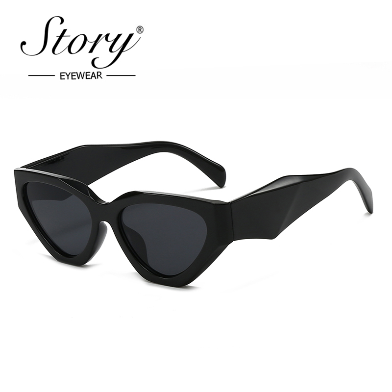Streetwear Brand Cat - STORY Lunettes de soleil œil-de-chat grandes