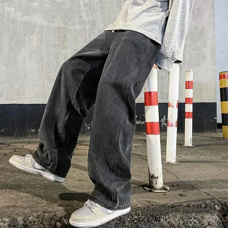 Streetwear Brand Jeans - Nouveau Streetwear jean ample hommes Style