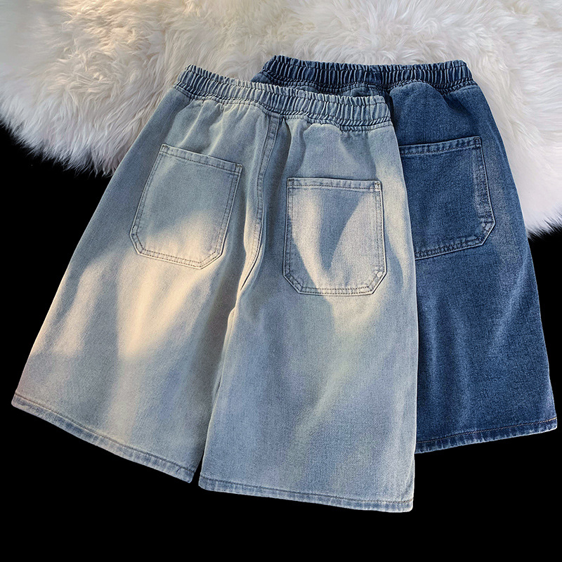 Fear Of God Essential - Nouveau short en jean vintage coréen