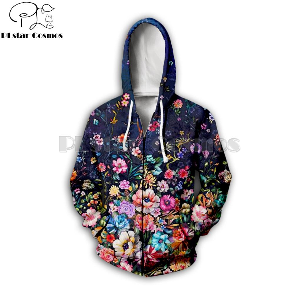Streetwear Brand With Flowers - PLstar Cosmos-Veste à Capuche pour Homme