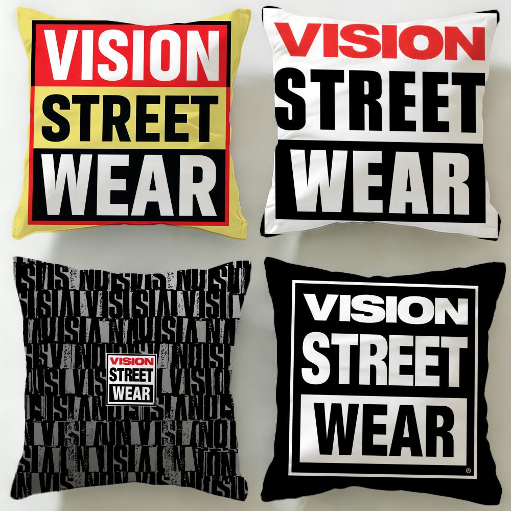 Vision Streetwear Brand - Housse de coussin Classic Skate Brand