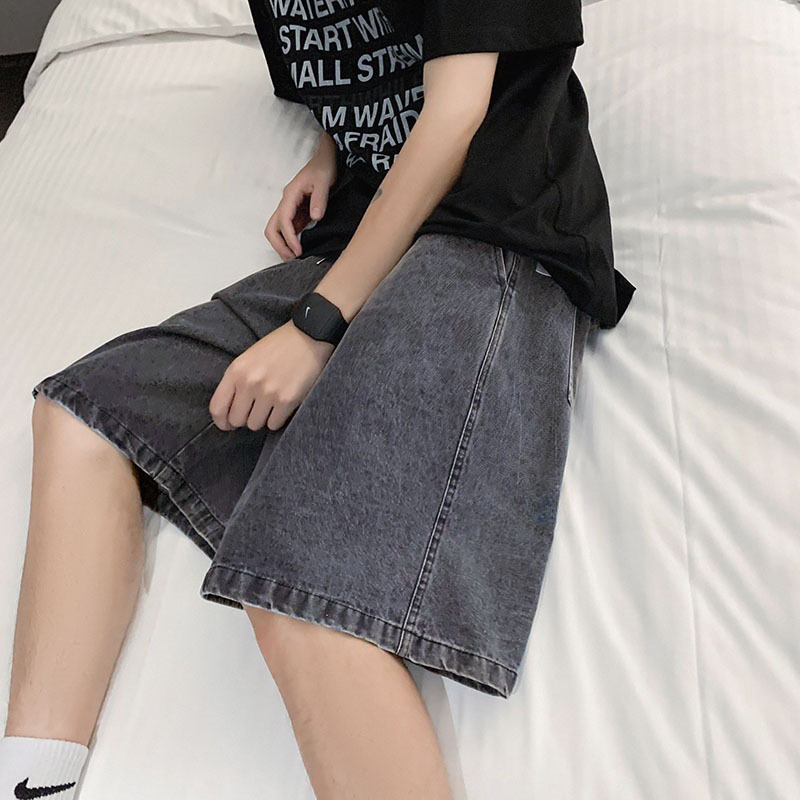 Fear Of God Essential - Shorts en jean pour homme, coupe