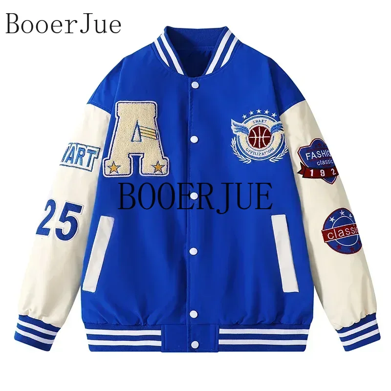 Streetwear Brand Famous - Blouson Bomber Unisexe en Similicuir Style