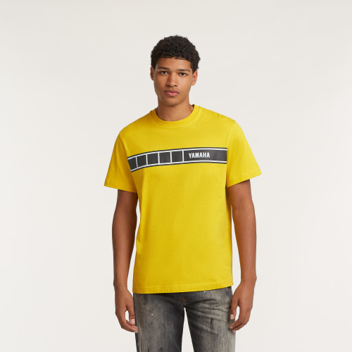 Yellow Streetwear Brand - T-shirt jaune rétro de la marque