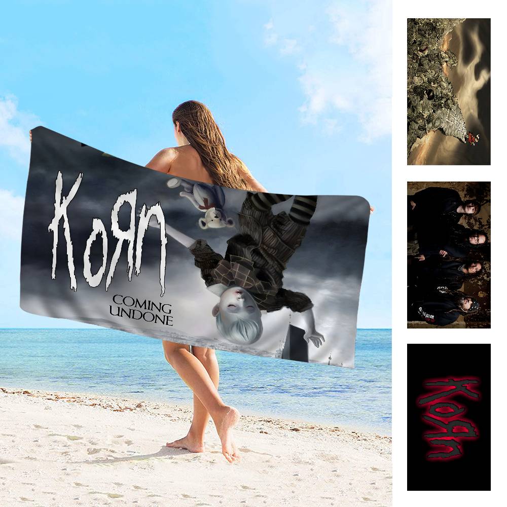 Fear Of God Essential - Serviette de plage K-Korn Metal Band