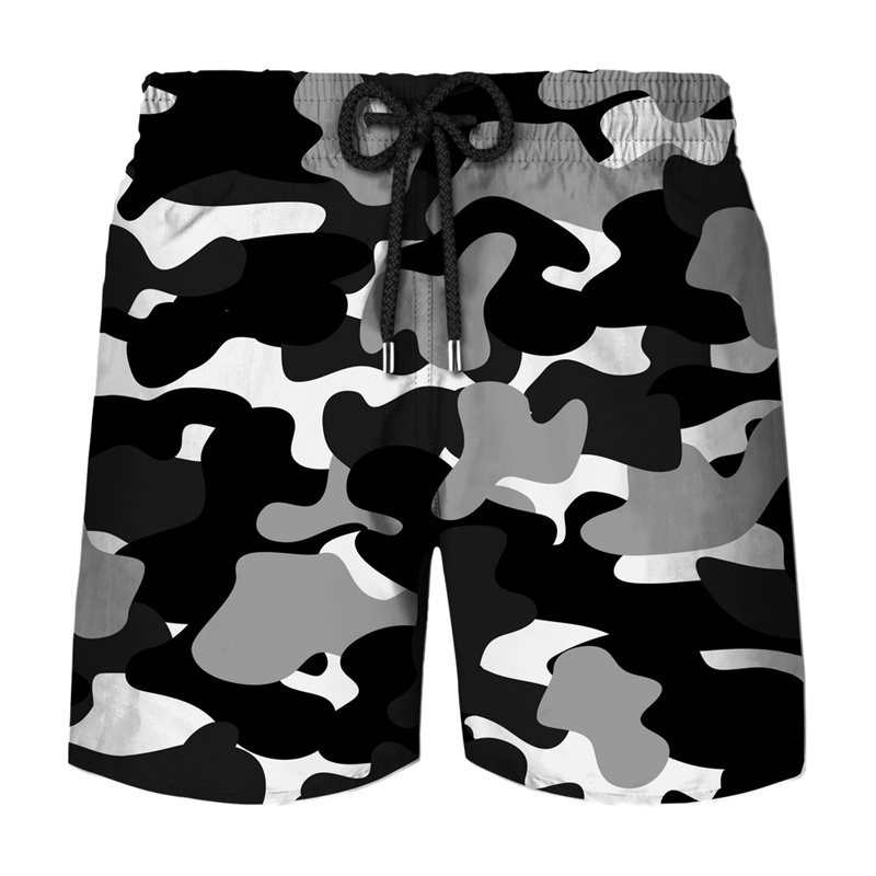A Bathing Ape Camo - CamSolomon-Short de bain classique imprimé en