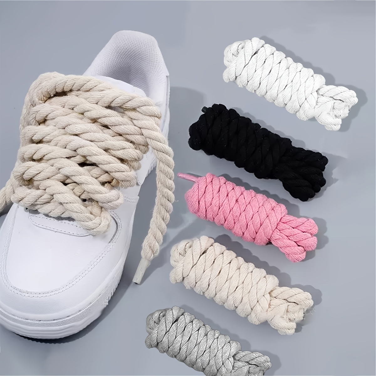 Travis Scott Lace - Lacets tressés faits à la main