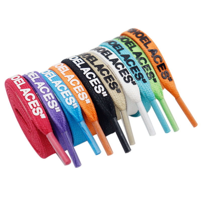 Travis Scott Lace - Lacets plats en Polyester, 8mm de