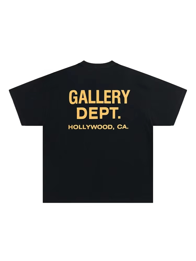 Yellow Streetwear Brand - T-shirt tendance de marque de luxe