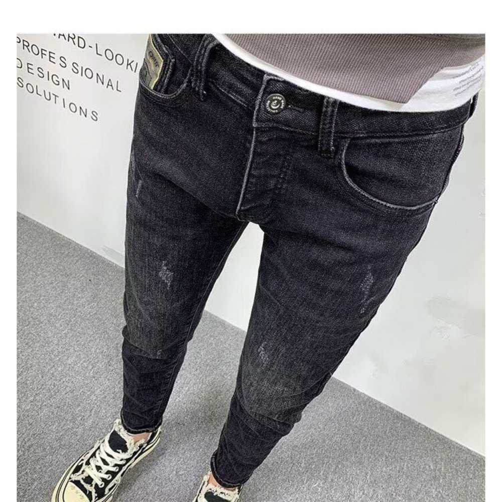 Jeans Slim Fit Denim pour homm - Streetwear Brand Jeans avis et prix