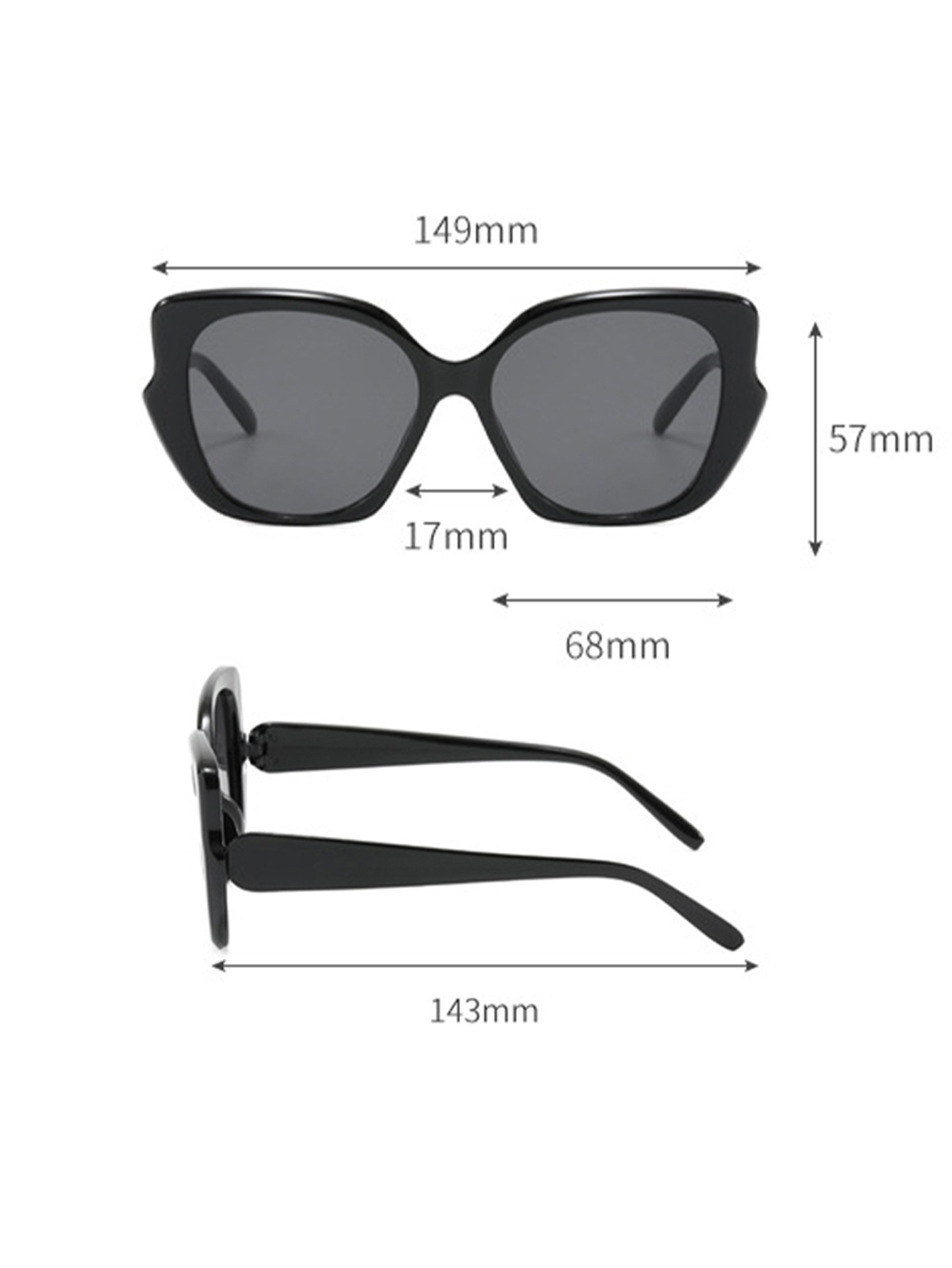 1Pc Lunettes de soleil tendanc - Streetwear Brand Cat avis et prix
