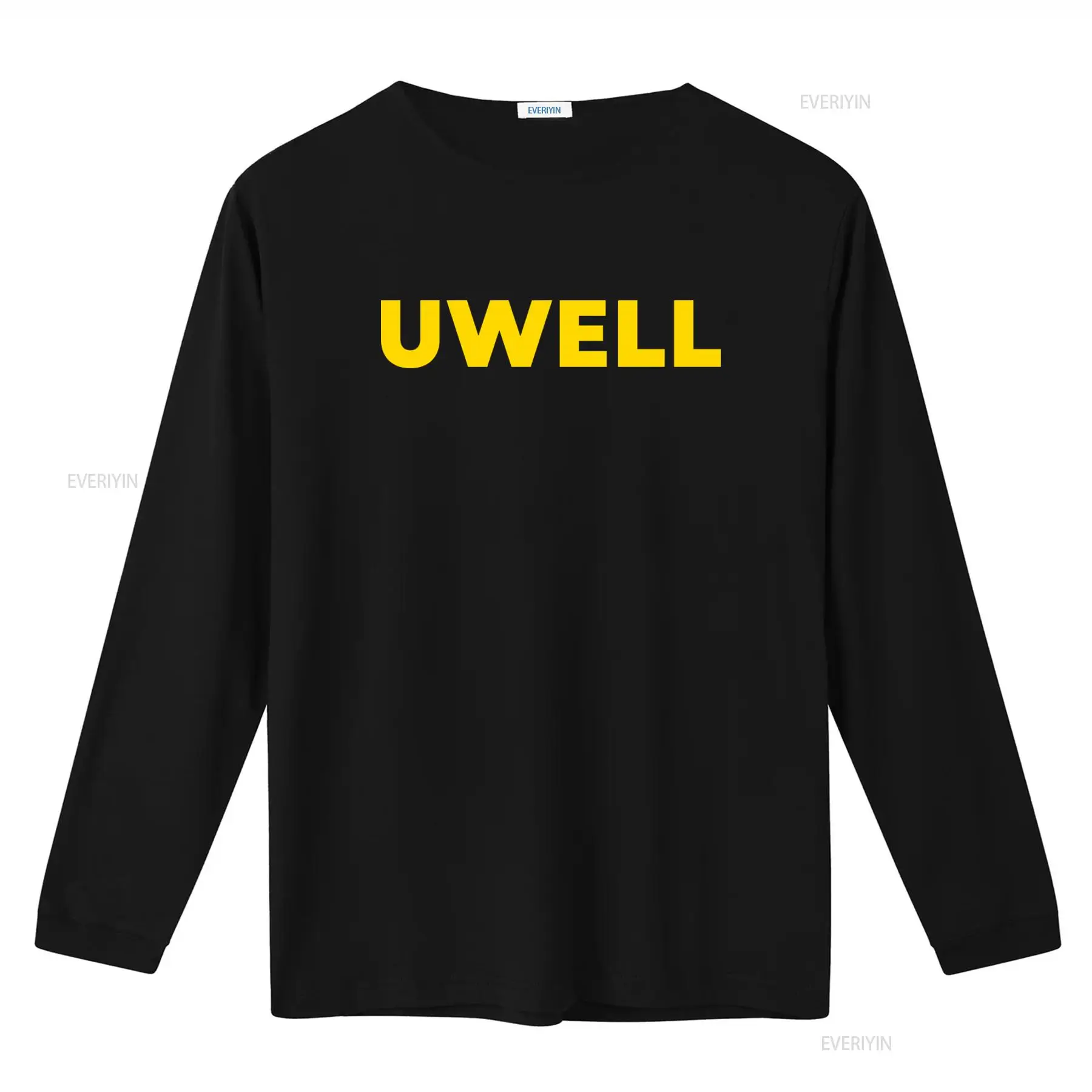 T-shirt Uwell jaune à imprimé  - Yellow Streetwear Brand avis et prix