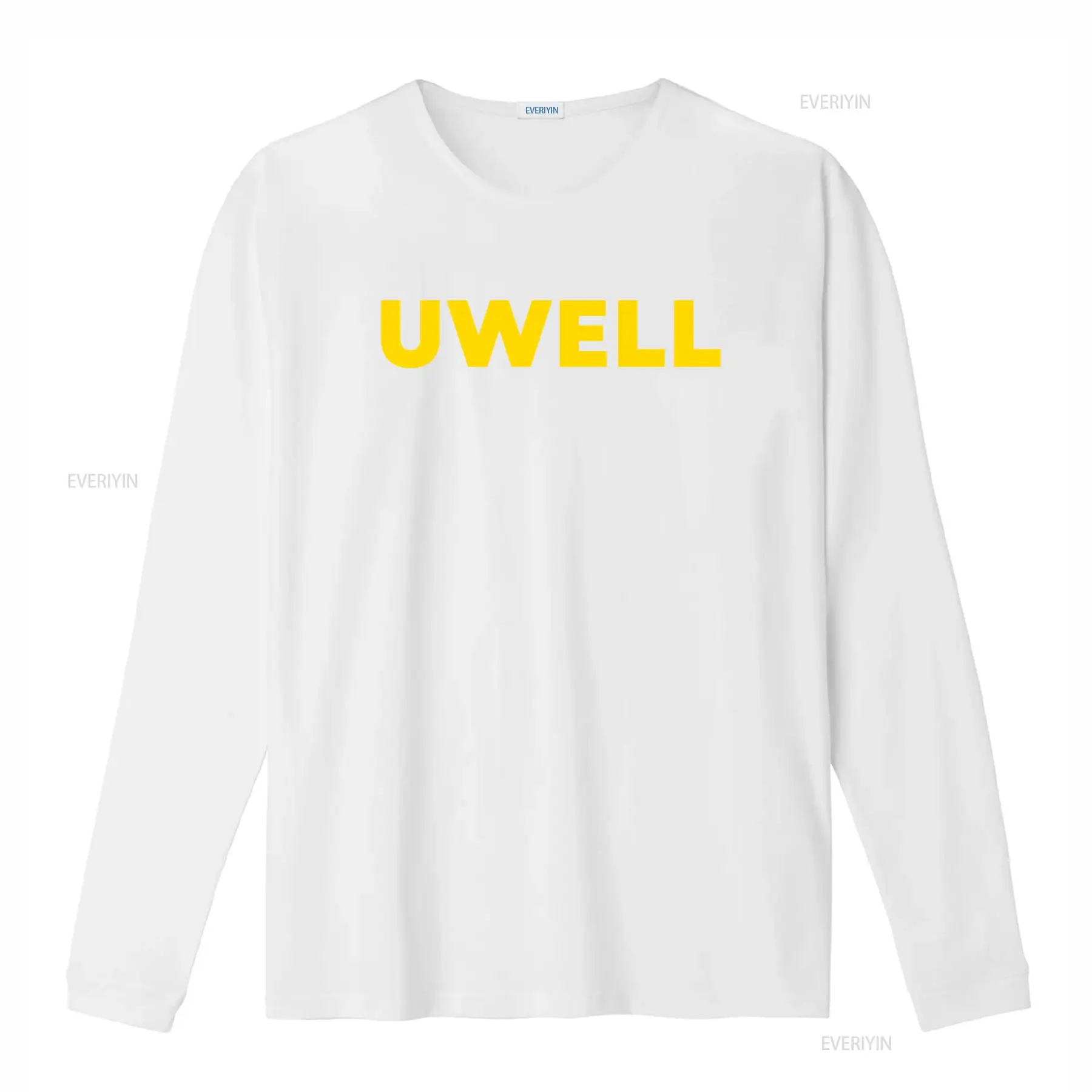 T-shirt Uwell jaune à imprimé  - Yellow Streetwear Brand avis et prix