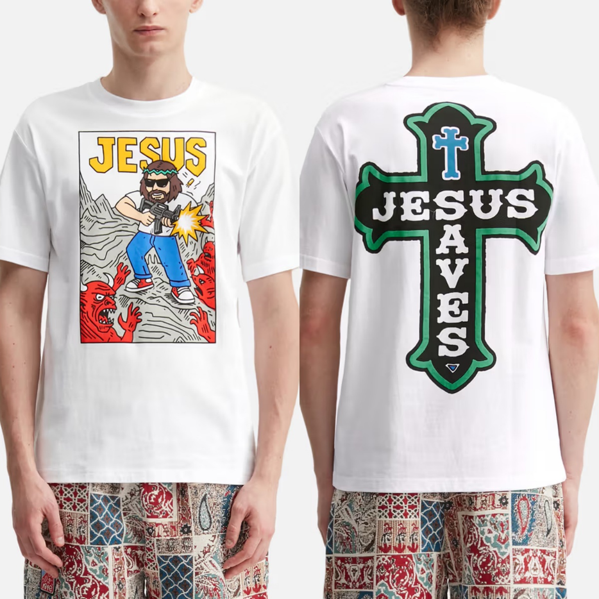 T-shirt en coton avec image gr - Streetwear Brand Paris avis et prix