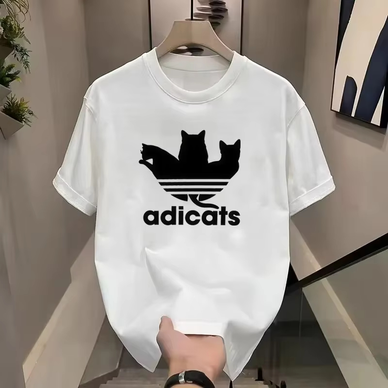 Nouveau T-shirt créatif ADICAT - Streetwear Brand Cat avis et prix