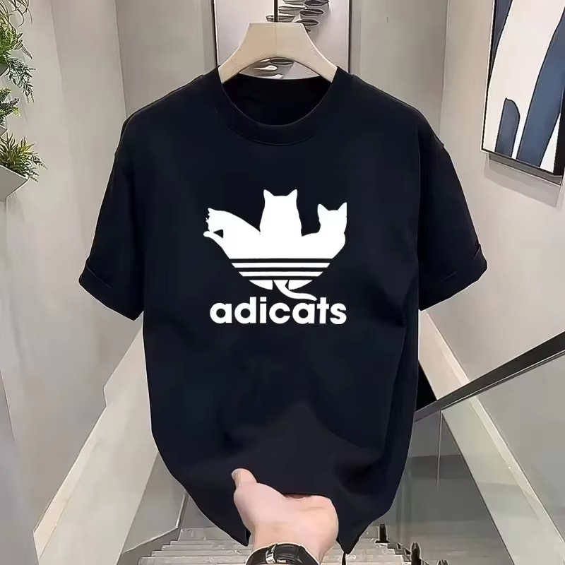 Nouveau T-shirt créatif ADICAT - Streetwear Brand Cat avis et prix