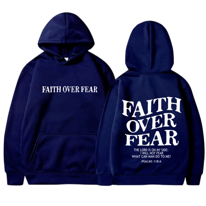FAITH OVER FEAR sweat à capuch - Fear Of God Essential avis et prix