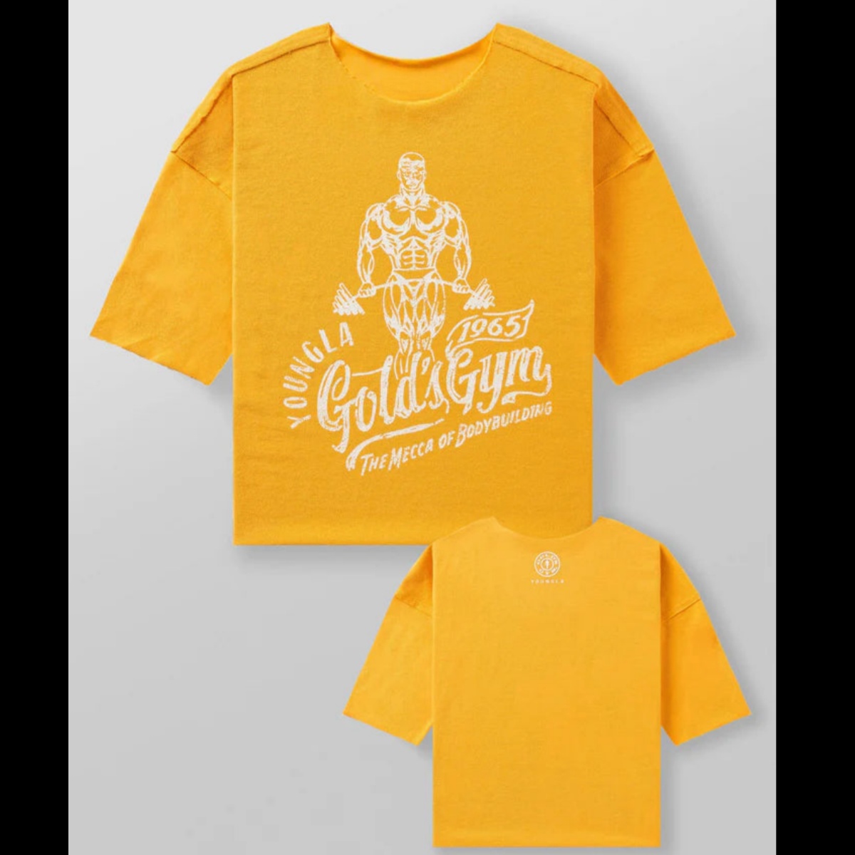 T-shirt de sport jaune Art Yel - Yellow Streetwear Brand avis et prix