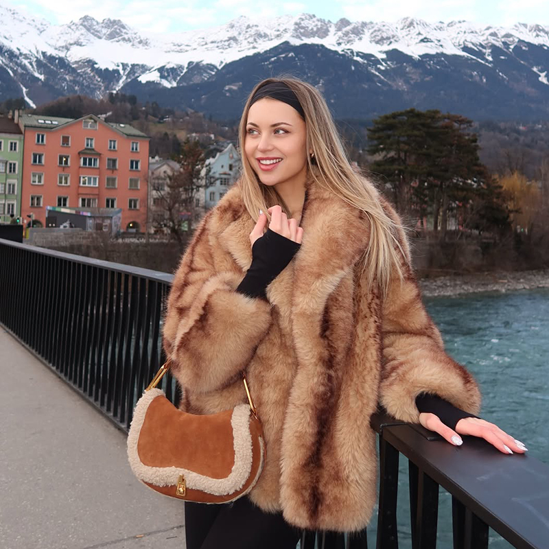 Manteau en fausse fourrure ray - Yellow Streetwear Brand avis et prix