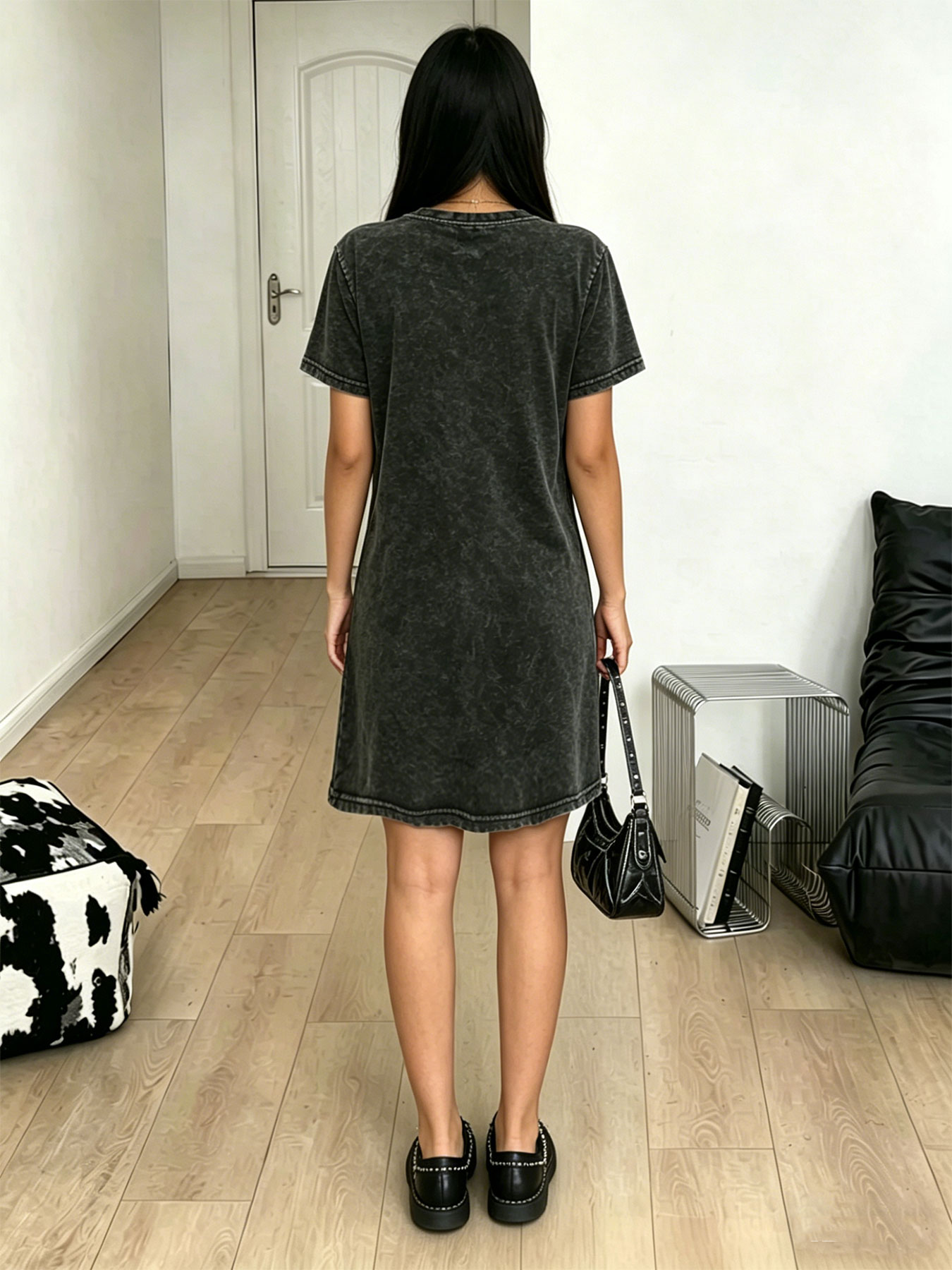 Robe T-shirt vintage délavée p - Streetwear Brand Cat avis et prix
