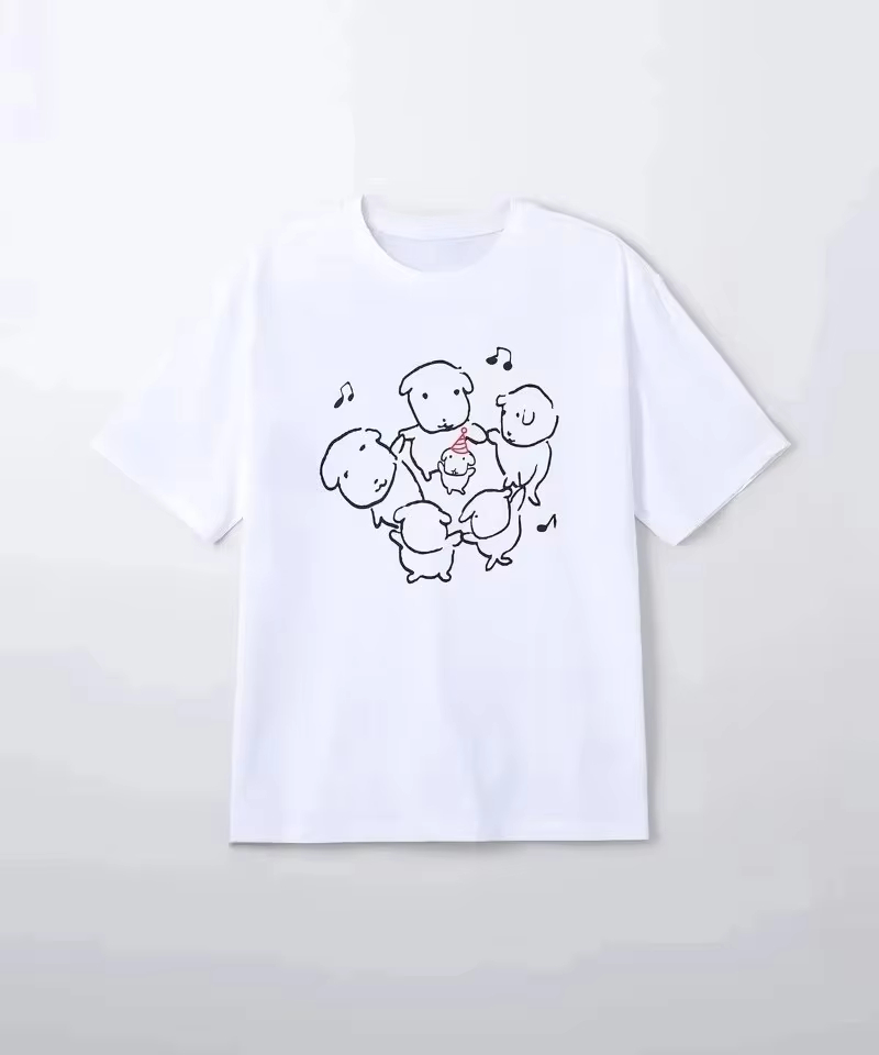 T-shirt en coton avec motif ch - Streetwear Brand Cat avis et prix