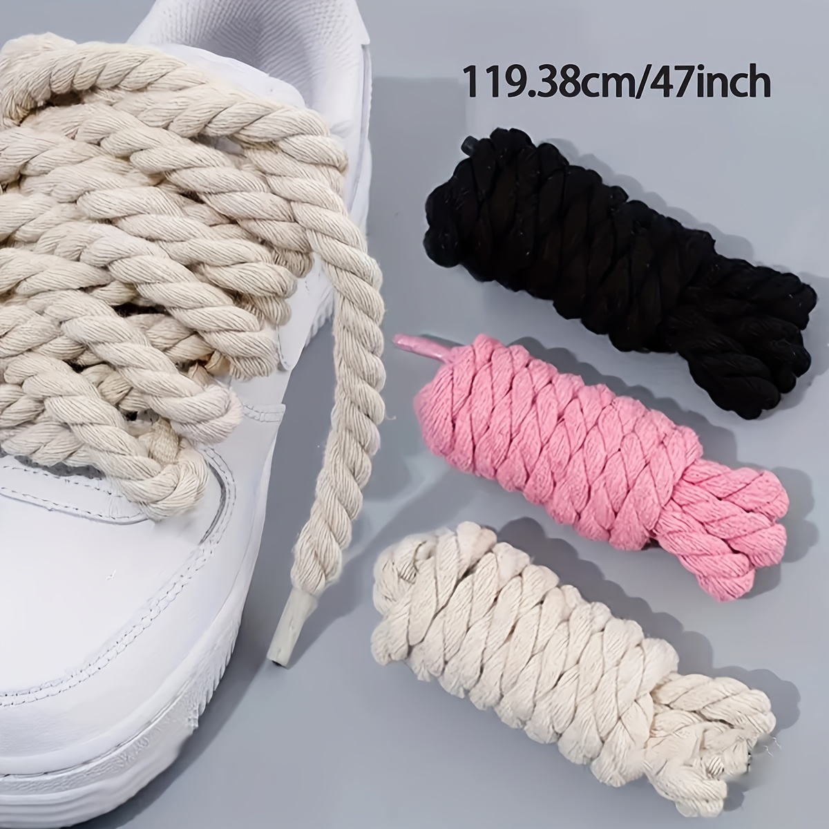 Lacets tressés faits à la main - Travis Scott Lace avis et prix