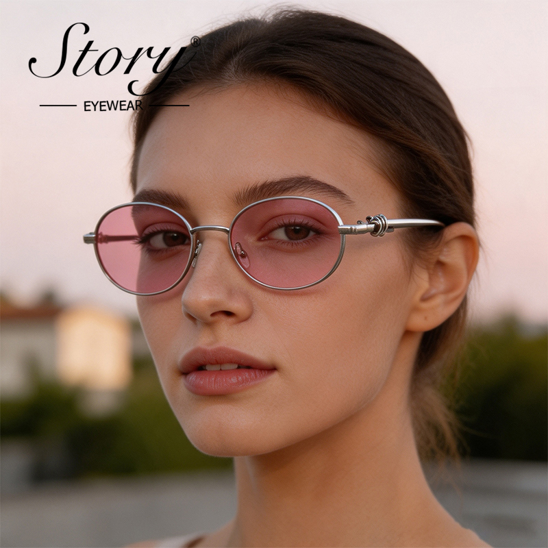 STORY Lunettes de soleil ovale - Yellow Streetwear Brand avis et prix
